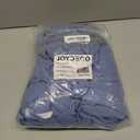 Joydeco Blackout Curtains 84 Inches Long 2 Panels Burg, Room Darkening Curtains for Bedroom, 100% Black Out Textured Thermal Drapes Privacy Protection 2 Panels Set(W52 x L84 Inch, Sky Blue)