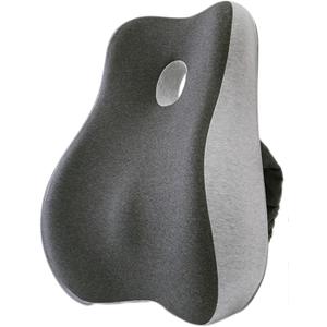 Lumbar Support Pillow for Office Chair Back Support Pillow Recliner Memory Foam Back Cushion Double Adjustable Straps,A2