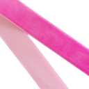 3 x Abbaoww 11 Yards Vintage Hot Pink Velvet Ribbon 5/8 Inch Wide for Wedding Christmas Tree Wreath Decor Gift Wrapping Floral Bouquets DIY Projects