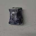 SOLY HUX Bathing Suit for Women Halter Ring Linked Tie Side Bikini Sets Two Piece Swimsuit (Small, Plain Dark Blue)