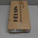 Helsin 2 Tier Industrial Pipe Floating Bathroom Shelves, 16inch Rustic Wood Wall Mounted Shelf, Storage Rack Sundries Holder for Kitchen Office Bathroom Organization & Home Décor