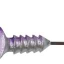 4 x Northland Fishing Tackle Smeltinator Jig Head, Premium Bass Fishing Lure for Swimbaits & Plastics, 3 Pack - 1/8 Oz (4/0 Hook, Purple Silver)