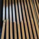 Art3d 2-Pack 108" x 12" Acoustic Wood Panels for Wall, Soundproof Wood Slat Panel for Wall and Ceiling, 3D Fluted Sound Absorbing Paneling for Interior Wall Decor, Living Room, Bedroom - Teak