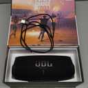 JBL CHARGE 5 - Portable Waterproof (IP67) Bluetooth Speaker with Powerbank USB Charge out, 20 hours playtime, JBL Partyboost (Black)