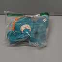 goDog Double Chew Guard Mesh Amphibianz Chameleon Squeaky Dog Toy - Teal, Large