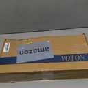 VOTON Vessel Sink Faucet Chrome Modern Tall Waterfall Bathroom Sink Faucet Single Handle Bathroom Faucet 1 Hole Bowl Lavatory Vanity Faucet, Rv Sink Camper Farmhouse Bathroom Utility Remodel Faucet