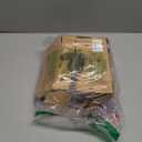 XJRLUK Pony Bead Bracelet Making Kit, 72 Colors 6x9mm Craft Kit for Friendship Jewelry, Rainbow Bulk With Letter Beads for Girls and Kids Age 5+ DIY Crafts Gifts Jewelry Toys