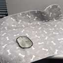 Puppy Pads with Pheromones,Washable Pee Pads for Dogs,Reusable Pee Pads for Dogs,Waterproof and Leak-Proof,Non-Slip Base Training Pads Suitable for Home,Travel and Dog Crates (Gray,M)