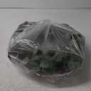 Eucalyptus Leaves Wreath Metal Polyester Green Wreath 19 Inches for The Front Door Décor, 1 Pack