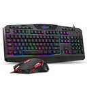 Redragon S101 Wired Gaming Keyboard and Mouse Combo RGB Backlit Gaming Keyboard
