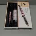 Calista Perfecter Pro Heated Round Brush - Thermal, Hot Styling Brush, For Women, 0.75 Inch, Rose Gold, Adjustable Temp & Dual Voltage