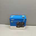 Tapo 2K Indoor Pan/Tilt Wired Security Camera - Works as a Baby Monitor & Pet Camera, Motion Detection, 2-Way Audio, Siren, Night Vision, No-Subscription Local Storage or Optional Cloud, C211 (2-Pack)