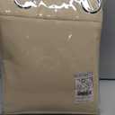 NICETOWN Living Room Noise Reducing Curtains, Privacy Protection & Completely Shaded Ring Top Drapes, Sound Preventing Insulated Window Treatment Curtain Panels(Biscotti Beige, 2 Pieces, W42 x L84)