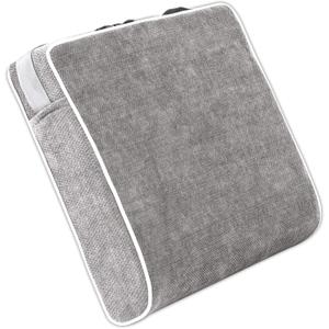 4 Inch Thick XL Memory Foam Seat Cushion - Extra Large Office Chair Cushion for Tailbone Pain Relief, Furniture-Grade High Density Foam, Non-Slip Washable Cover for Desk, Car & Wheelchair