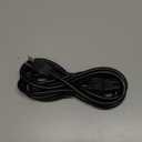 3 Prong AC Power Cord 10ft Long Standard | 125V-250V | for Computer, Monitor, TV, Printer, Power Supply PSU Electric Cable Replacement Power Cord