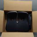 Seat Cushion,Office Chair Memory Cushion, Ergonomic Design, Relieve Sciatica and Long-Term Sitting Pain, Suitable for desks, car Seats, Games, wheelchairs (Black)