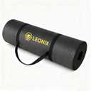 Thick Yoga Mat 10mm Non-Slip Exercise Mat for Home Gym – Extra Cushion Workout Mat for Women & Men, Anti-Tear, Comfort Knee Support – Leonix