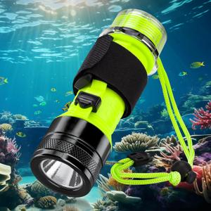 BlueFire Rechargeable Diving Flashlight, 1500 Lumen Scuba Diving Light, 3 Modes Underwater IPX8 Waterproof LED Flashlight,Night Dive Torch Submersible Light for Outdoor Under Water Sports (Black)