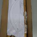 7.2FT Adjustable Wedding Balloon Gold Metal Arch Backdrop Stand, Tool Free Assembly Arch Frame for Birthday Flower Party Bridal Baby Shower Garden Floral Valentine Ceremony Outdoor Indoor Event Decor