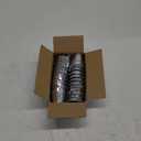 2.1Inch Galvanized Mini Tin Buckets  24Pcs Silver Metal Buckets with Handle Best for Party Favors, Bridal Shower and Craft Projects (2.1", Silver)