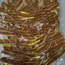 SIMISI RIBBON 24Pcs Khaki Christmas Velvet Ribbon Bows Decorations Xmas Ornaments Vintage Decor for Tree, Wreath, Garland (3/8'' Width, 5 * 7 inch)