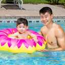 Poolmaster Flower Swimming Pool Baby Float Rider, Yellow