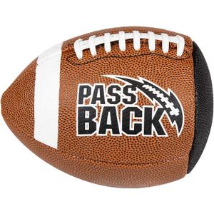 Passback Junior Composite Football, Ages 9-13, Youth Training Football, (Ships Deflated)
