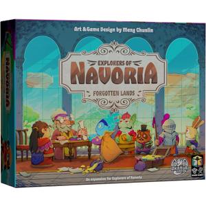 Explorers of Navoria Forgotten Lands Expansion - Asymmetrical Powers, Solo Campaign, and New Content