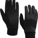 Tough Outfitters Thermal Glove Liners - Hiking Gloves Women Running Gloves Men - Glove Cold Weather - Touchscreen Function (X-Large)