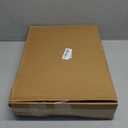 GENRICE Wooden Silverware Chest without Silverware, Silverware Box Storage for Silver, Silverware Case with Handle and Felt Lined, Flatware Chest for 12 sets of Utensils