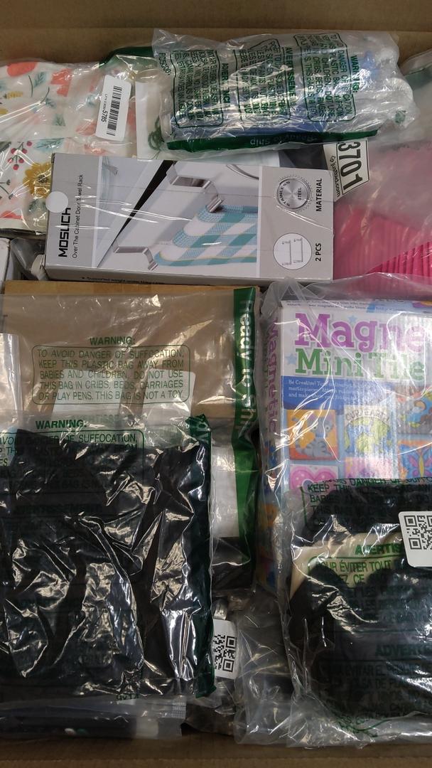 Box of Mixed Items, Retail is Estimated