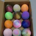 12PCS 3D Printed Crystal Dragon & Egg Set - 12 Unique Colors - 5.12 Inch Glitter Dragons with 2.36 Inch Surprise Eggs - Blind Box Collectible Toys for Adults - Fantasy Party Favors Gift