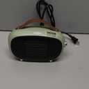 Space Heater, Teioe Mini Electric Space Heater 800W/400W, Small PTC Ceramic Heater with Tip-Over and Overheat Protection, 3 Operating Modes, Space Heaters for Office, Bedroom and Under Desk (GREEN)