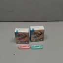 Holy Rose Dental Floss Picks with Dispenser 2 Box, Portable Flossers Case 2 Boxes, Adult Flosser Sticks Toothpicks 196 Count Sealed Storage is Perfect for Family, Hotel, Travel for Clean Teeth