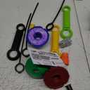 Crayola Colourwhirls (3ct), Spin Art Toy, Battling Spinning Top Toy for Kids, 1 Launcher, Arts & Crafts Kit, Gift for Boys & Girls, Ages 6-8 Years Old 