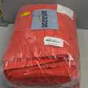 ShadeMart 14' x 14' Red Sun Shade Sail UPF50 Square Canopy Fabric Cloth Screen smTAPS14, Water and Air Permeable & UV Resistant, Heavy Duty, Carport Patio Outdoor