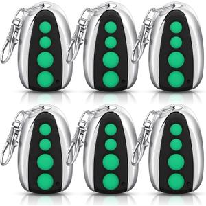 Kingdder 6 Pcs Garage Door Remote Compatible with M12 Garage Opener Transmitter for Automatic Swing Sliding Opener Security Door