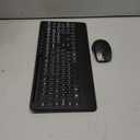 Hamile Wireless Keyboard and Mouse Combo:RGB Backlit Effects,Ergonomic Full Size Silent Keyboard,Wrist Rest,2.4G Rechargeable with Phone Holder Compatible with Windows, Mac,PC,Laptop, Black