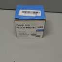 24 Pcs Chair Leg Floor Protectors for Hardwood Floors Silicone Covers Felt Pads Furniture Leg Caps Anti-Scratch Reduce Noise Fit (1-5/16" to 2")