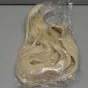 Morvally Young Princess Costume Wig for Women with Necklace and Earrings, Long Blonde Braided Middle Part Synthetic Wig for Cosplay Halloween Party (Blonde Style 1)