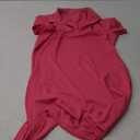 Hiverlay Women's Tennis Dress with Shorts Underneath and Pockets V Neck Collar Sports Athletic Workout Sleeveless Dress (Large)