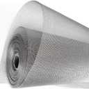 KISKIS 304 Stainless Steel Woven Wire Mesh, Wire Mesh Window Screen Mesh, Prevent Mouse Mice Snakes Hornets Rodents Entering, Easy to Cut and Install, 120X300CM47X118INCH