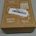 SUPVAN T50M Pro Bluetooth Label Maker Machine with Tape, Wide Waterproof Label, Versatile App with 40 Fonts and 650+ Icons, Inkless Labeler for Home, Kitchen, School, Office Organization, Black