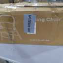 Sweetcrispy Folding Chair 12 Pack, Leather Padded Folding Chairs, Sturdy Metal Foldable Chairs, Easy to Use and Store, Outdoor and Indoor, for Home, Office, Party, Comfy (Black)