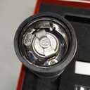 Peugeot - Elis Sense u'Select Electric Salt and Pepper Mill Set - Adjustable Grinders, Battery Powered - Blue LED Light, Stainless Steel, 8-inches