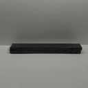 Picture Ledge Shelf, Floating Shelves Set of 4, 6"x36" Inches Long Nursery Book Shelves for Toys Storage, Kids Bookshelf Wall Mounted for Living Room Bedroom Decor Books Photo Frames, Modern Black