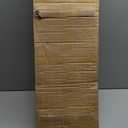 Jueraori WiFi Router Storage Cabinet, Bamboo Router Cabinet with Adjustable Shelves, Multimedia Audio Rack with Doors, 2 Layer Standing Cabinets for Home and Office