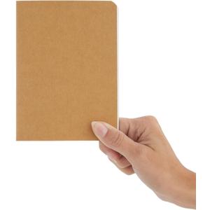 Paper Junkie A6 Kraft Paper Notebook - 4 x 6 in, Brown, 24 Pack Softcover, 80 Lined Pages - Writing Journal for Kids & Students - Bulk Journals - Notebooks & Party Favors - Classroom & Office Supplies