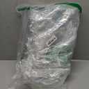 JFNoraiva 25-inch Clear Bean Bag Chair Cover (No Filler) for Stuffed Animal Storage, 3 Hidden Zippers Toy Organizer, Transparent Material, Plush Storage Toys DIY