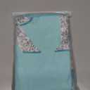 Riyidecor Teal Birthday Banner Backdrop for Women Party Decoration Girls Turquoise Silver Sparkle Diamonds Fashion Photography Background Supplies 7x5 Feet Props Photo Shoot Fabric Cloth